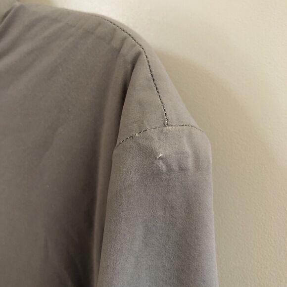 Ministry of Supply Aurora Insulated Full Zip Hood Jacket Green Gray Men Large - Picture 3 of 12